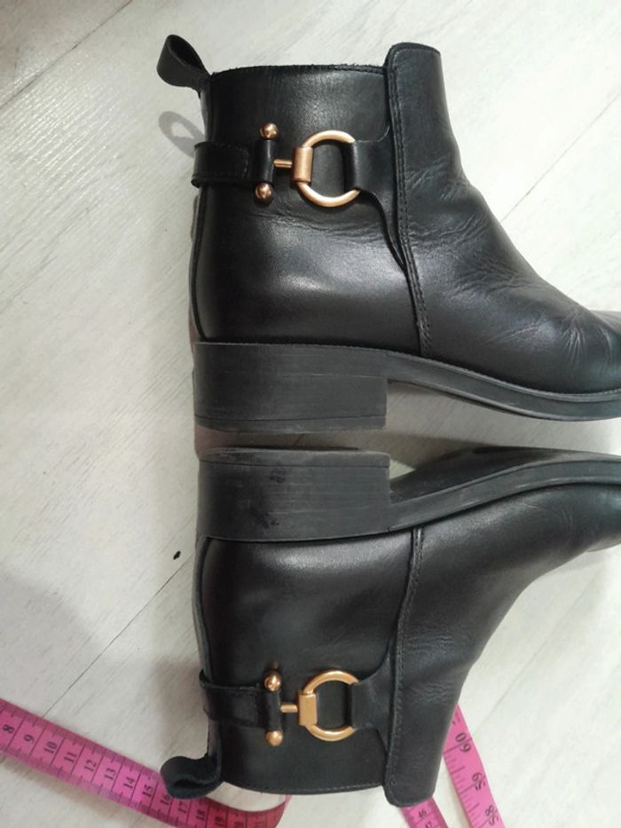 Bottines cuir Alpe cuir taille 37 - photo numéro 9