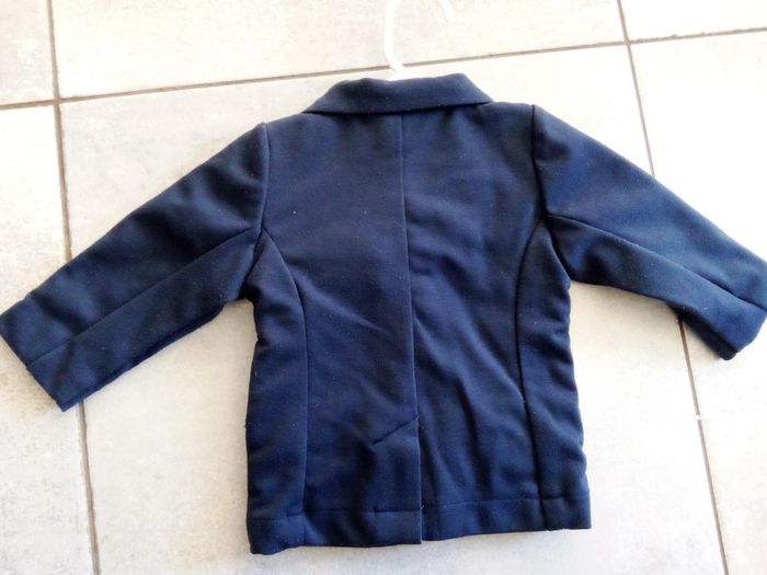 Veste habillée bleu marine 6 mois Tape à l'oeil - photo numéro 2