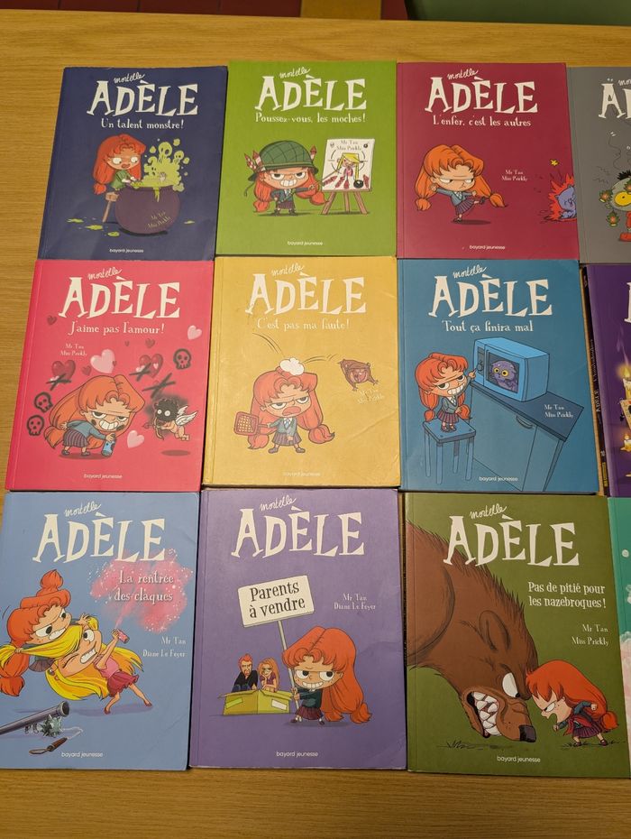 Lot de 15 Livres mortelle Adèle - photo numéro 2