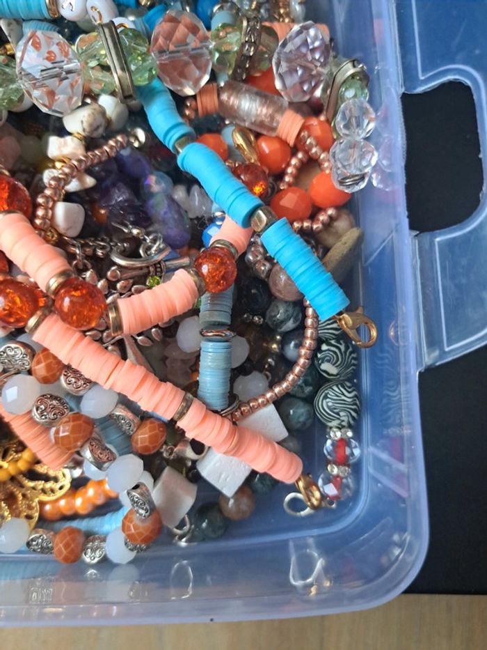 Lot de bracelets multicolore artisanale - photo numéro 6