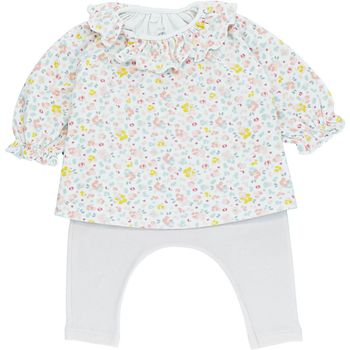 Ensemble Blouse + Sarouel 3 mois en coton bio Petit Bateau