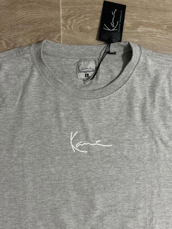 T-shirt Gris over size Karl Kani L - photo numéro 2