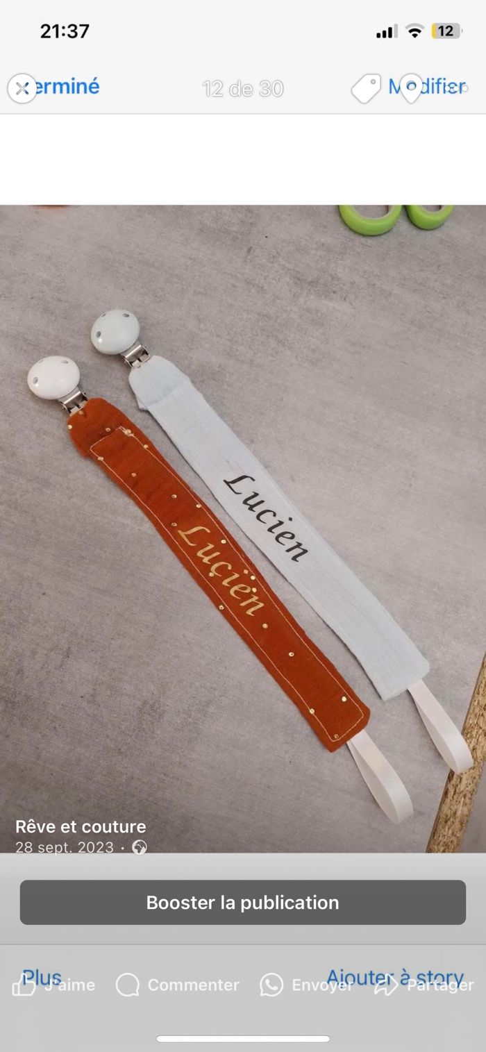 Attache tétine - photo numéro 3