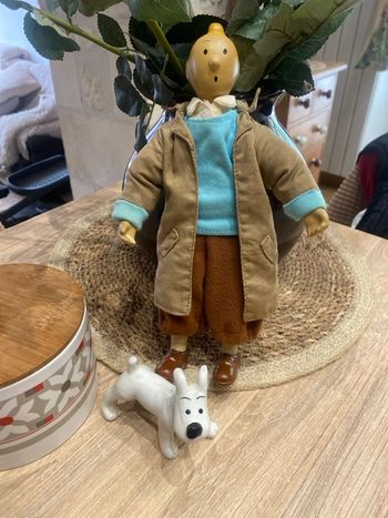 Poupée tintin et milou