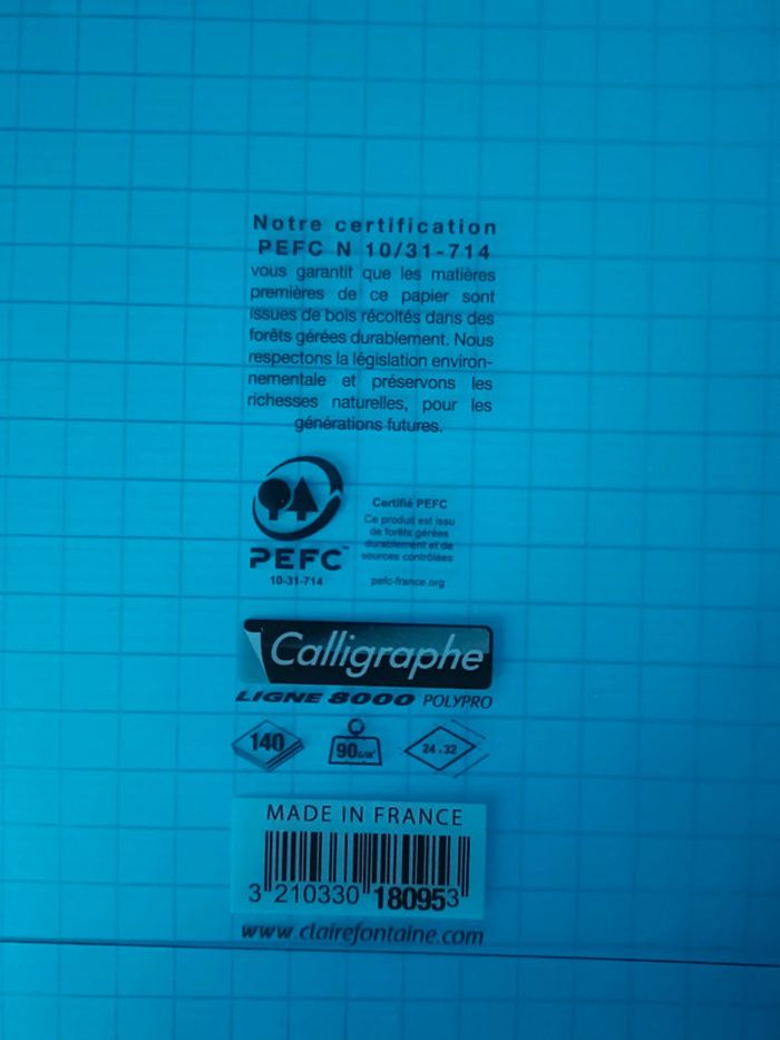 2 cahiers de fournitures scolaires - photo numéro 5