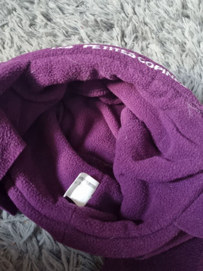 Bonnet avec écharpe 52cm - photo numéro 3