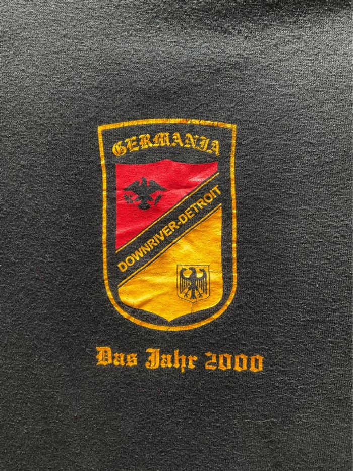 T-shirt noir pour homme Germania Das Jahr 2000 taille XL 353 - photo numéro 3