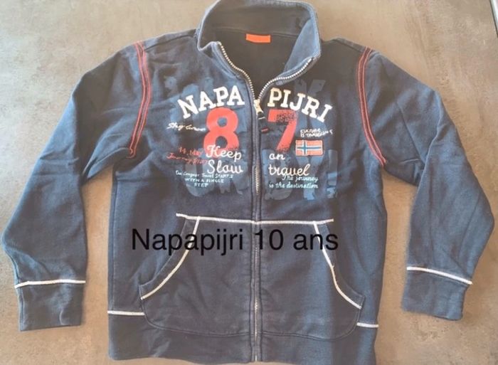Gilet napapijri 10 ans tbe