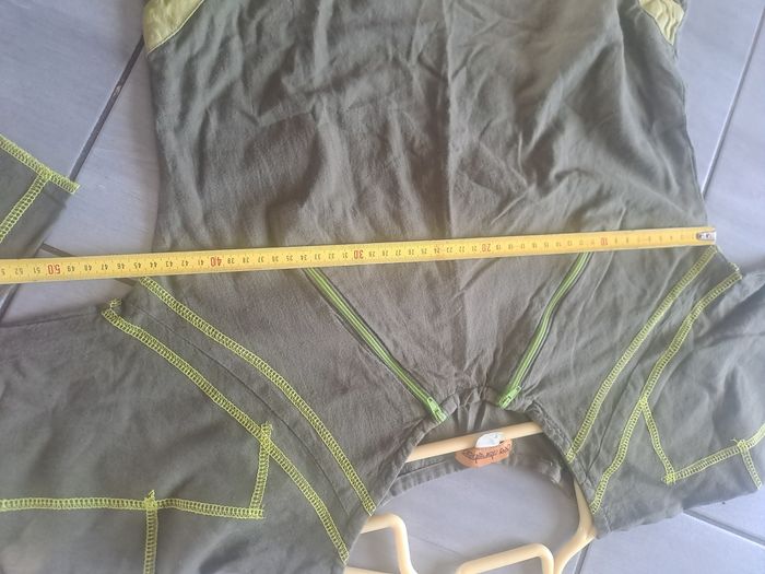 Tunique vert kaki Om Darshan Taille M - photo numéro 7