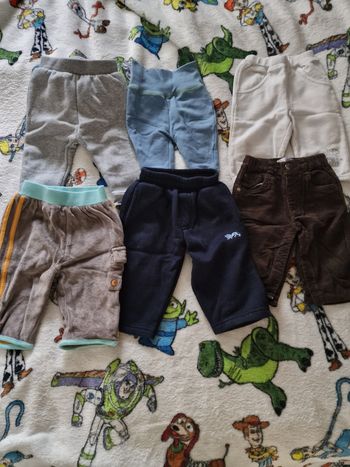 Lot de pantalons bébé garçon 