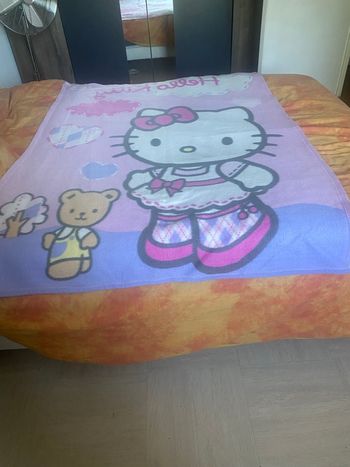 Couverture hello kitty 