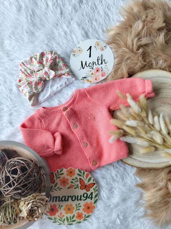 Ensemble complet 4 pièces sergent major fille 1 mois 🎀 - photo numéro 7