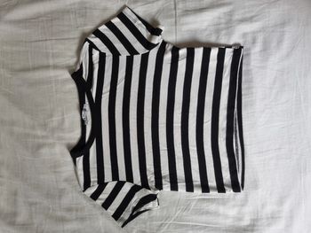 haut à rayures zara