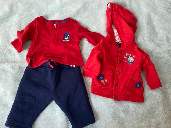 Lot de vêtements bébé garçon 3 mois - photo numéro 2