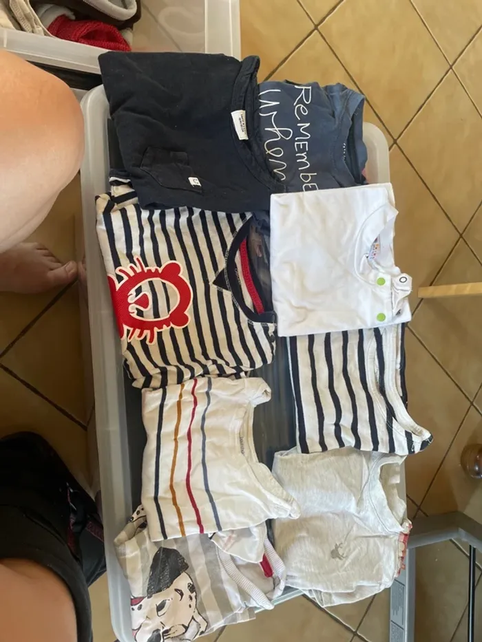 lot de teeshirt manches longues