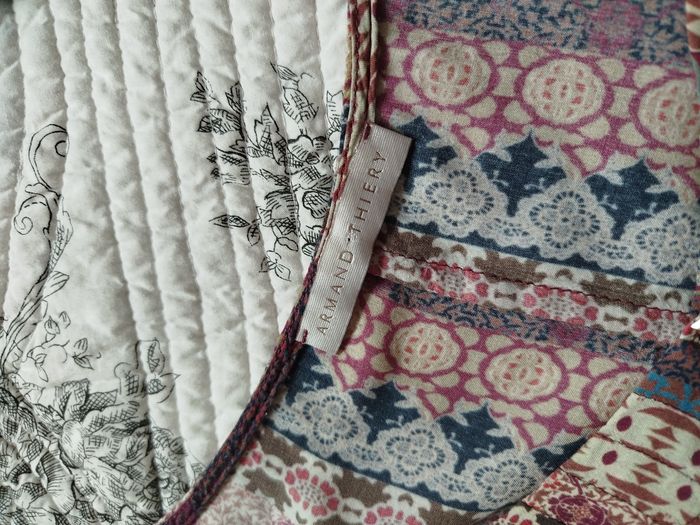 Petite blouse manches courtes à motif ethnique de - photo numéro 3