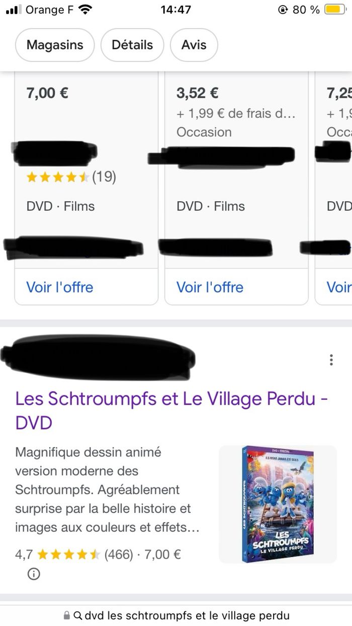 DVD Les schtroumpfs et le village perdu (2€) - photo numéro 9