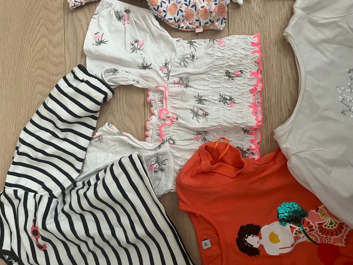 Lot tee shirt filles 3 ans - photo numéro 2