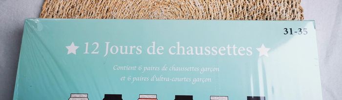 Coffret 12 paires de chaussettes garçon à offrir 31/35 - photo numéro 5