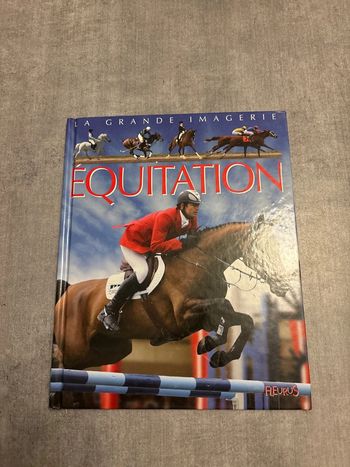 Livre la grande imagerie équitation