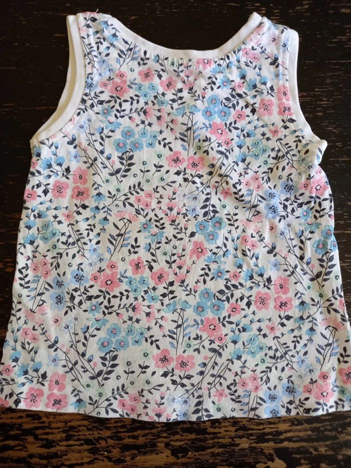 Debardeur floral 12 mois - photo numéro 5