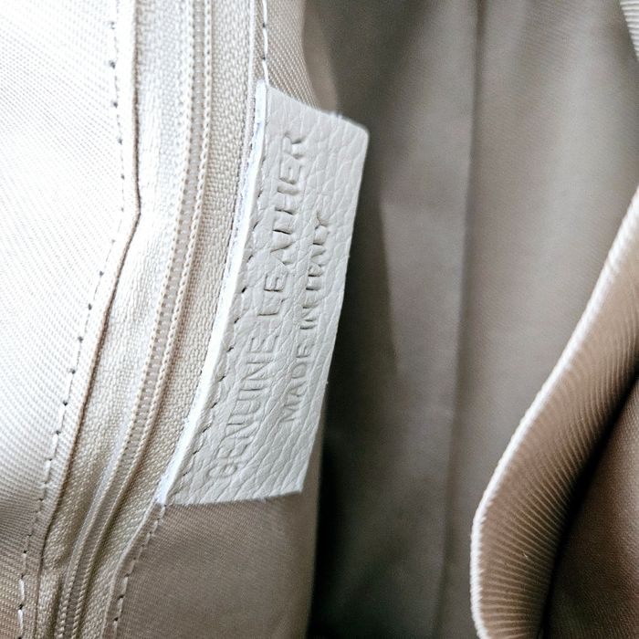 🇮🇹Sac a main 100% Cuir  Daim Tope verapelle🇮🇹 The genuine leather neuf avec Bandoulière - photo numéro 7