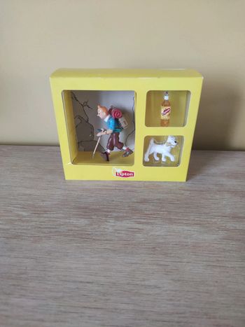 Tintin coffret Lipton