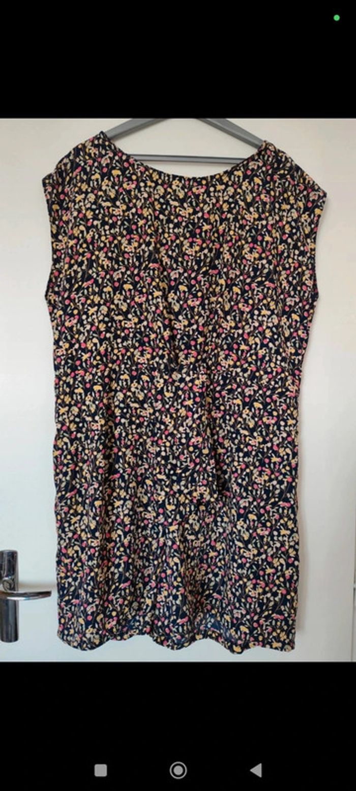 Combishort multicolore fluide manches courtes taille 46/48