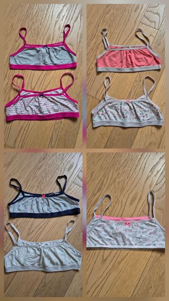 Lot 7 brassières 12 ans Dim Absorba