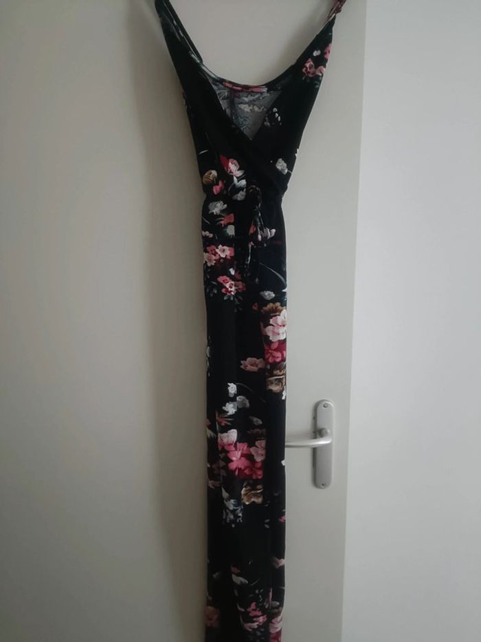 Combi pantalon fleurie