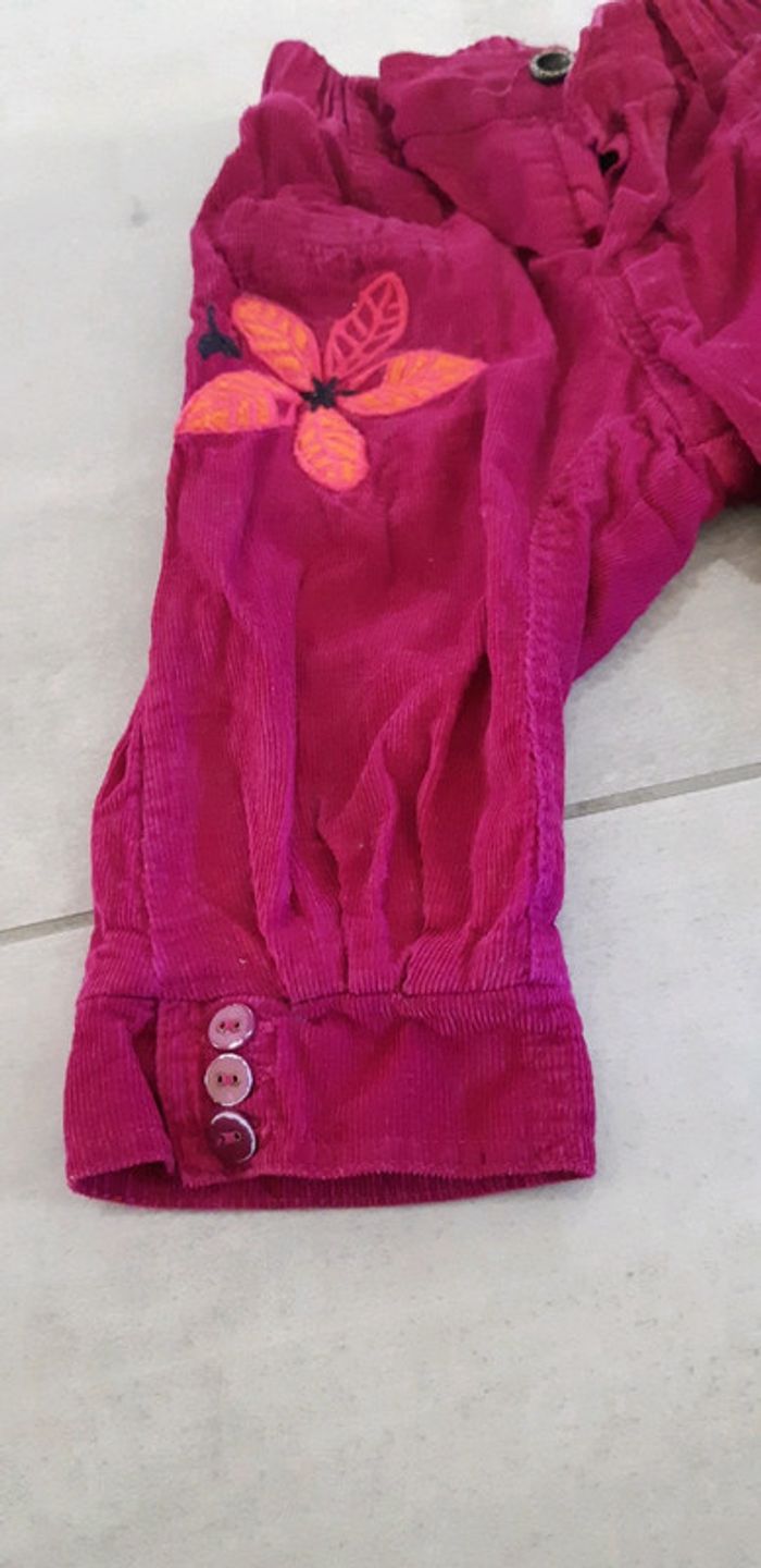 Pantalon velours 6 mois marese - photo numéro 2