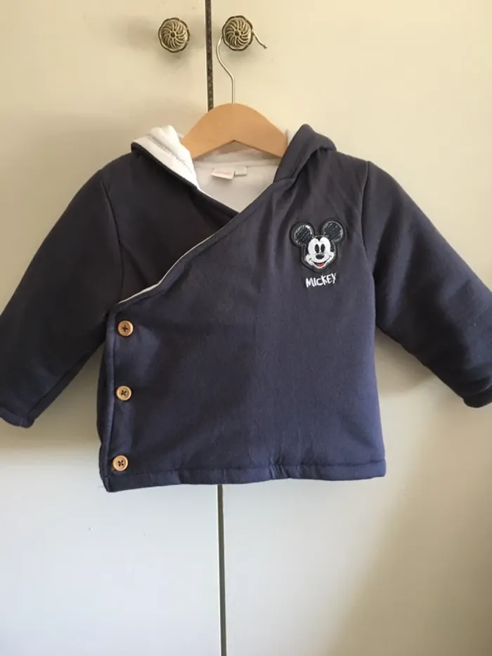 Veste mickey 18 mois vertbaudet