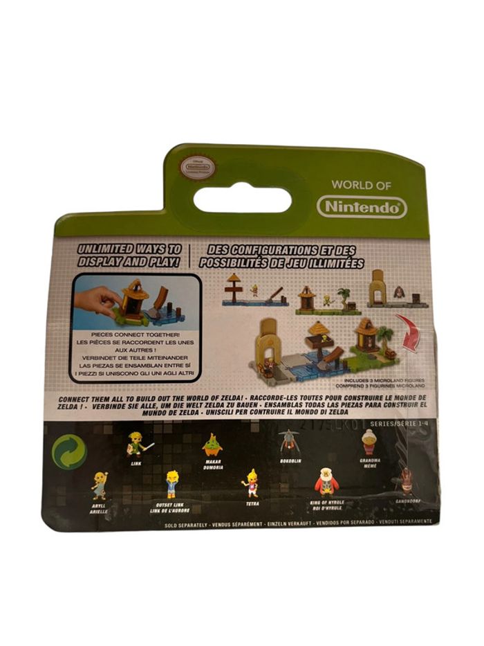 World of Nintendo figurines Micro Land The Legend Of Zelda Jakks Pacific neuf - photo numéro 2