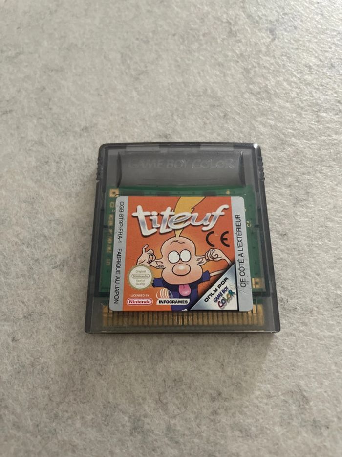 Titeuf Nintendo Game Boy color
