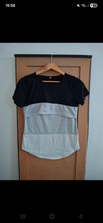Tee shirt d'allaitement