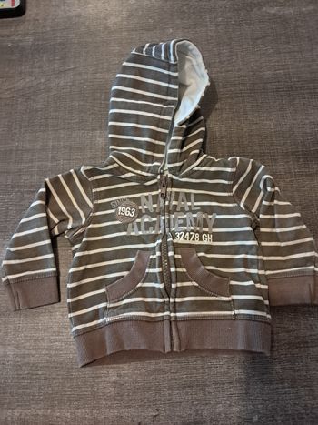Veste a capuche 6 mois