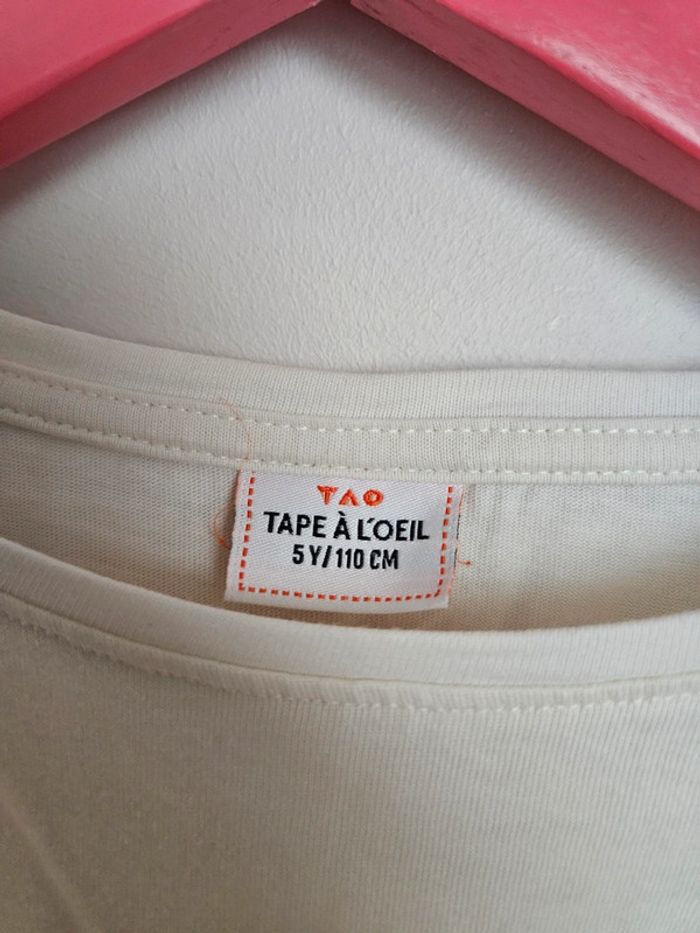 T-shirt manches longues Rock TAO 5 ans - photo numéro 3
