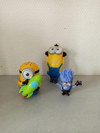 Lot 3 figurine les minions w