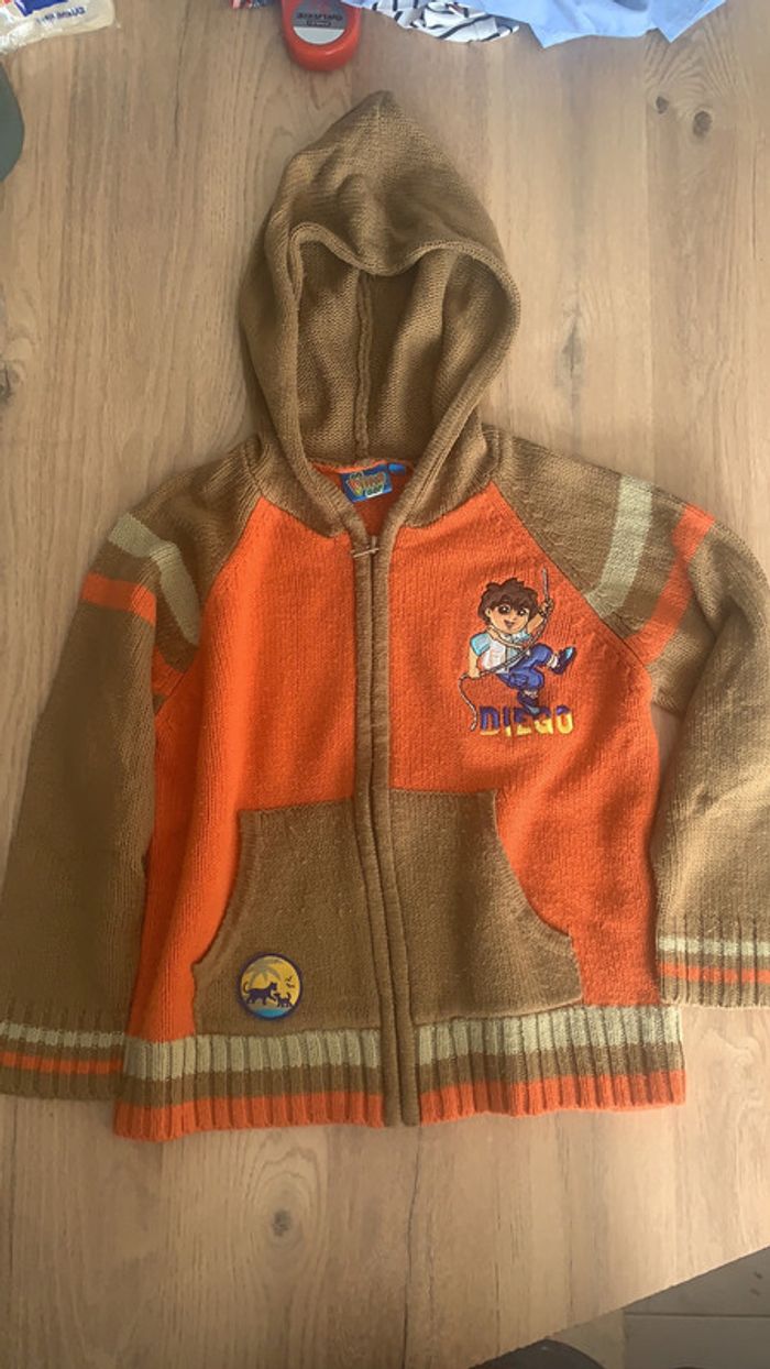 Veste à capuche Diego 6 ans