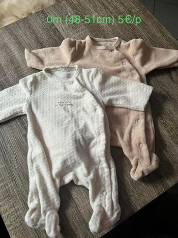Pyjamas 0 mois ( -5€) code promo