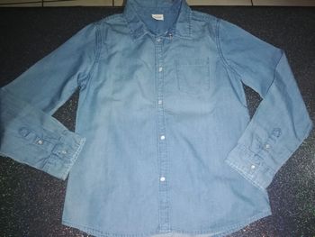 Chemise en jean tape à l œil Tao 10 ans