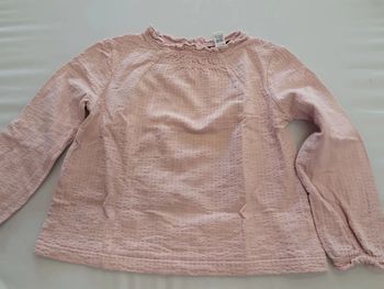 haut tee shirt manches longues fille 5 ans okaidi