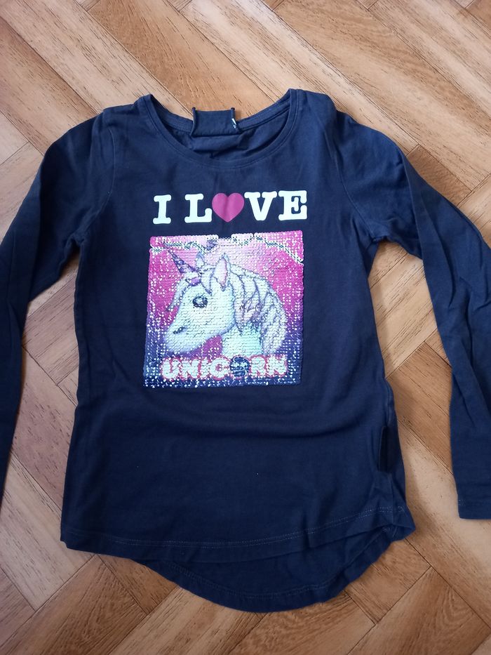 Haut 6 Ans " Emoji " Licorne / Panda