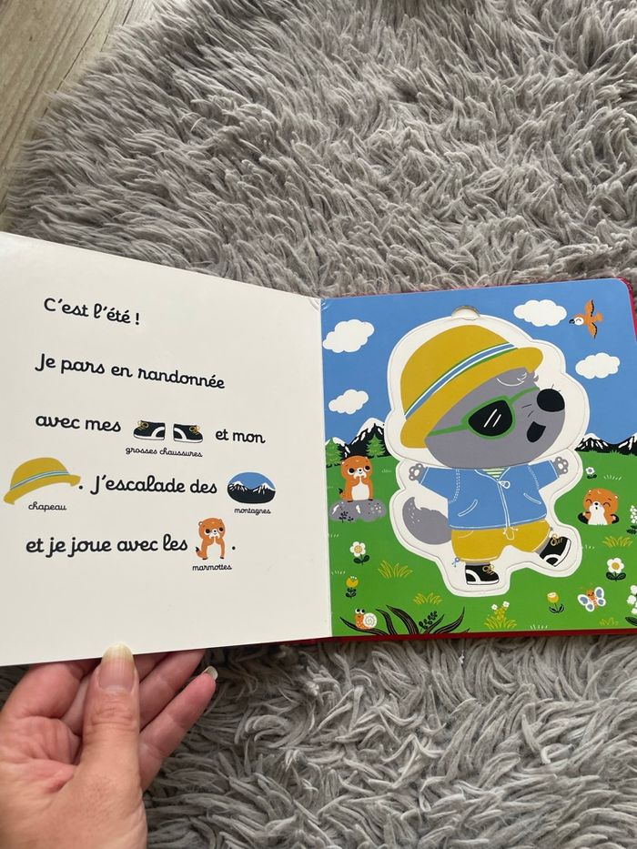 Livre-puzzle bébé loup joue à s'habiller - photo numéro 4