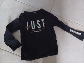 Tee-shirt manches longues Kiabi