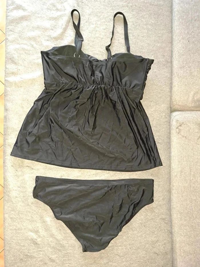 Maillot de bain noir 2 pièces en 2XL - photo numéro 2