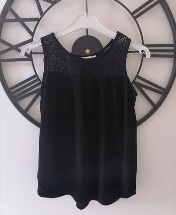 Haut noir Gémo T.12 ans