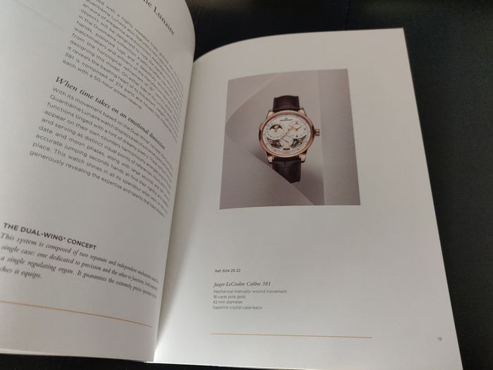 Livre catalogue Jeager LeCoultre - Tribute to Astronomy - montres - photo numéro 4