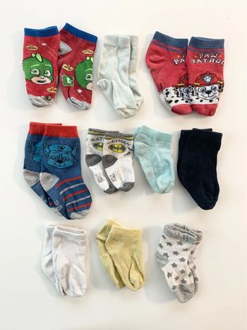 Lot de 10 paires de chaussettes pour bébé 👶🏻 enfant 🧒