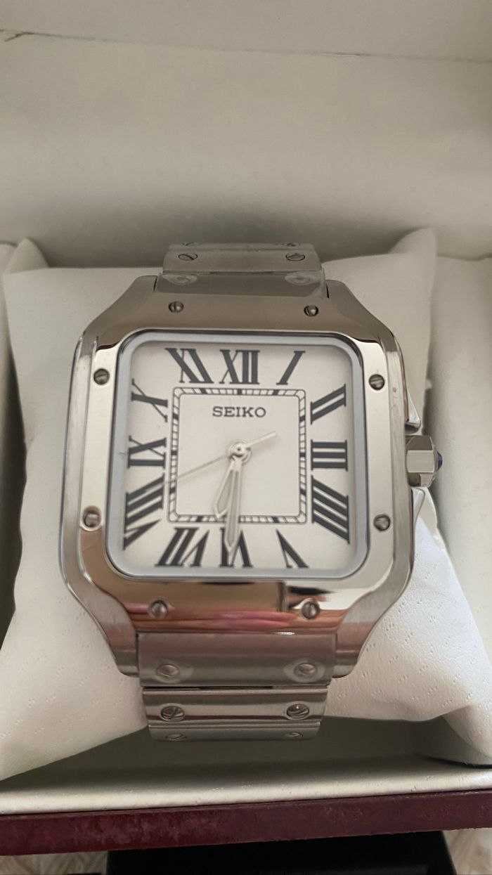 Seiko mod Santos - photo numéro 2